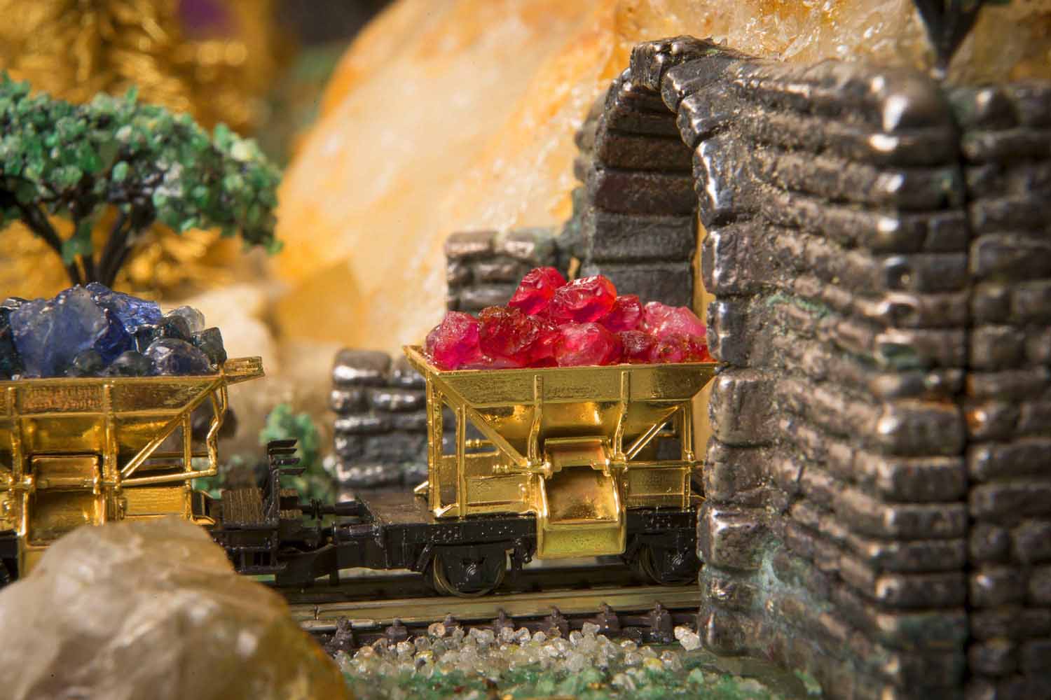 Weitere Details der Eisenbahn