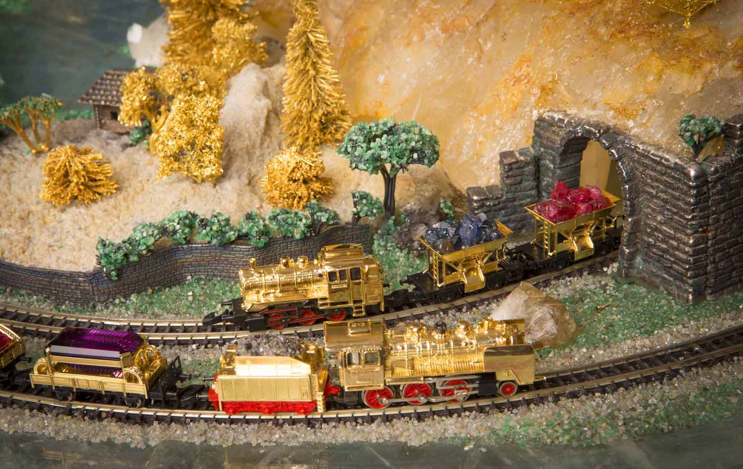 Weitere Details der Eisenbahn