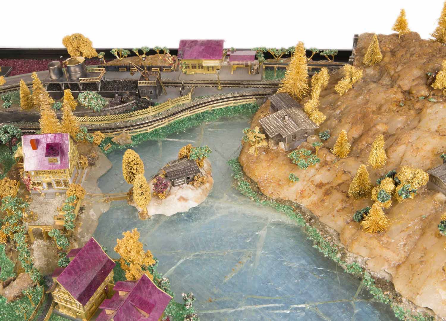 Weitere Details der Eisenbahn