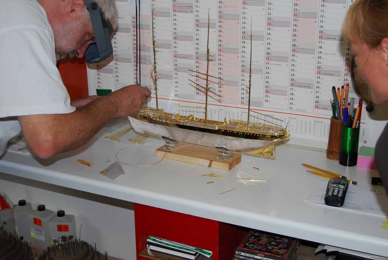 The Gorch Fock in the making