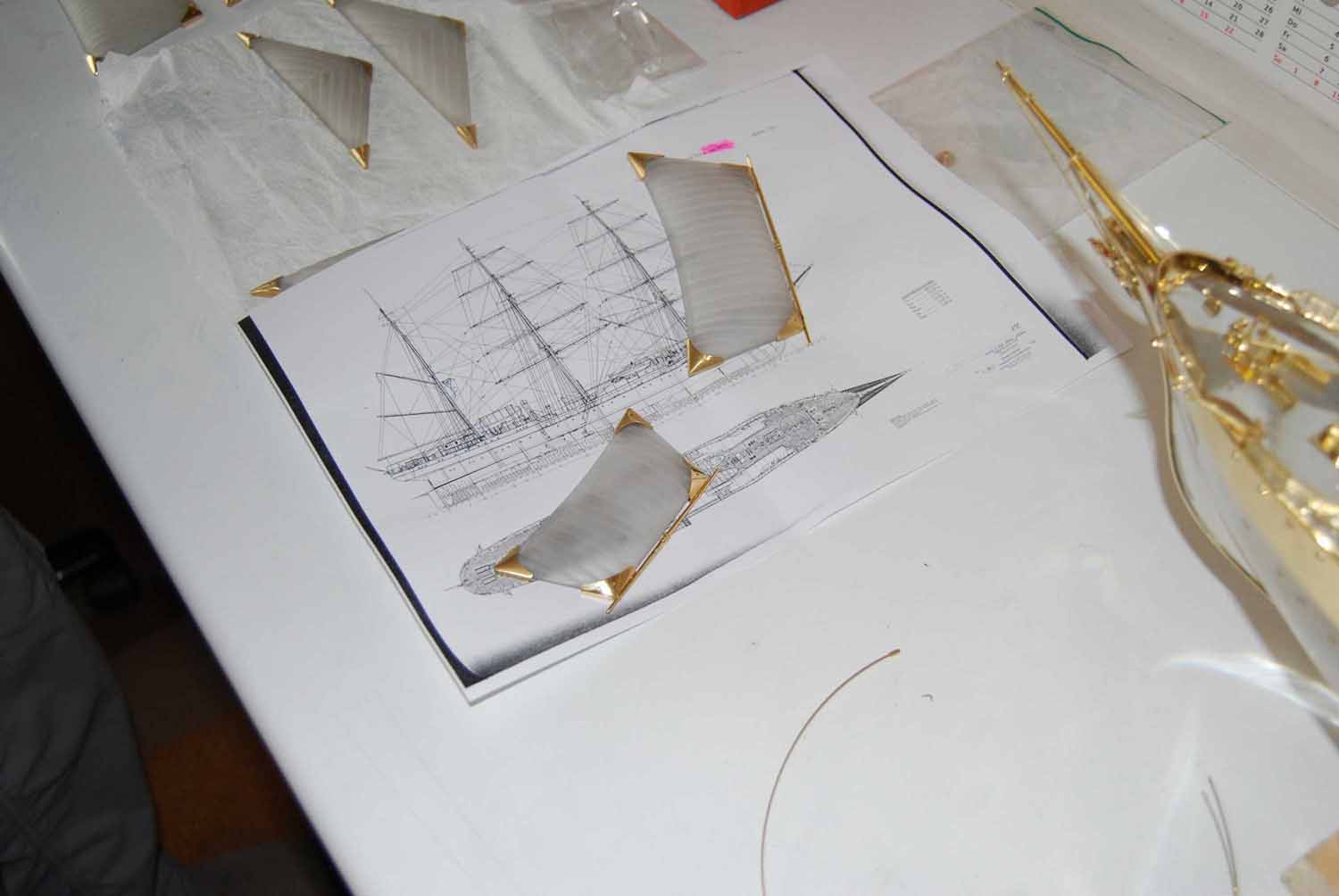 The Gorch Fock in the making