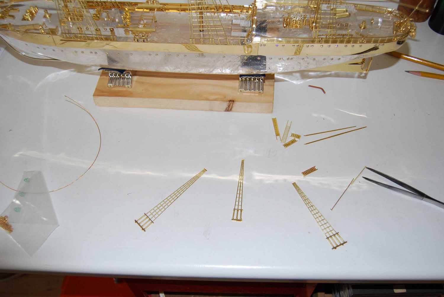 The Gorch Fock in the making