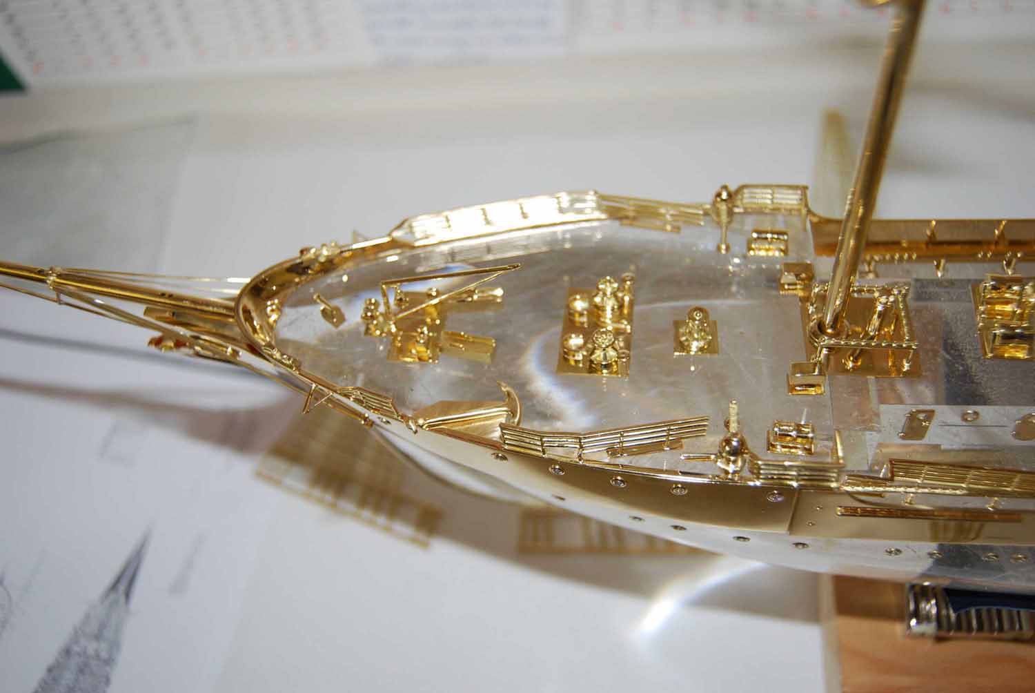 The Gorch Fock in the making
