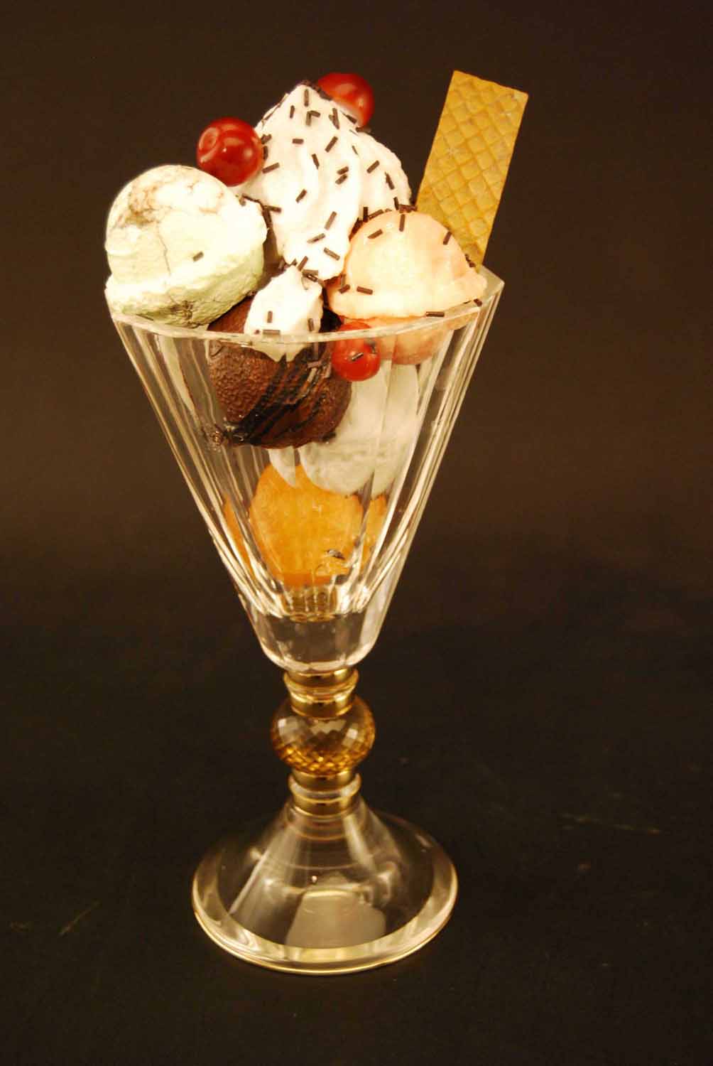 Guten Appetit – Eisbecher aus Bergkristall